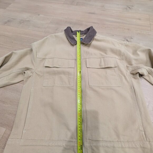 GAP Men's Barn Chore utility jacket Tan Brown M - Picture 8 of 12